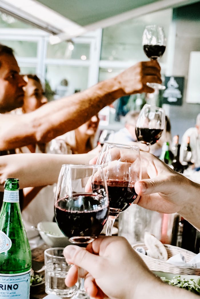 People Having A Toast